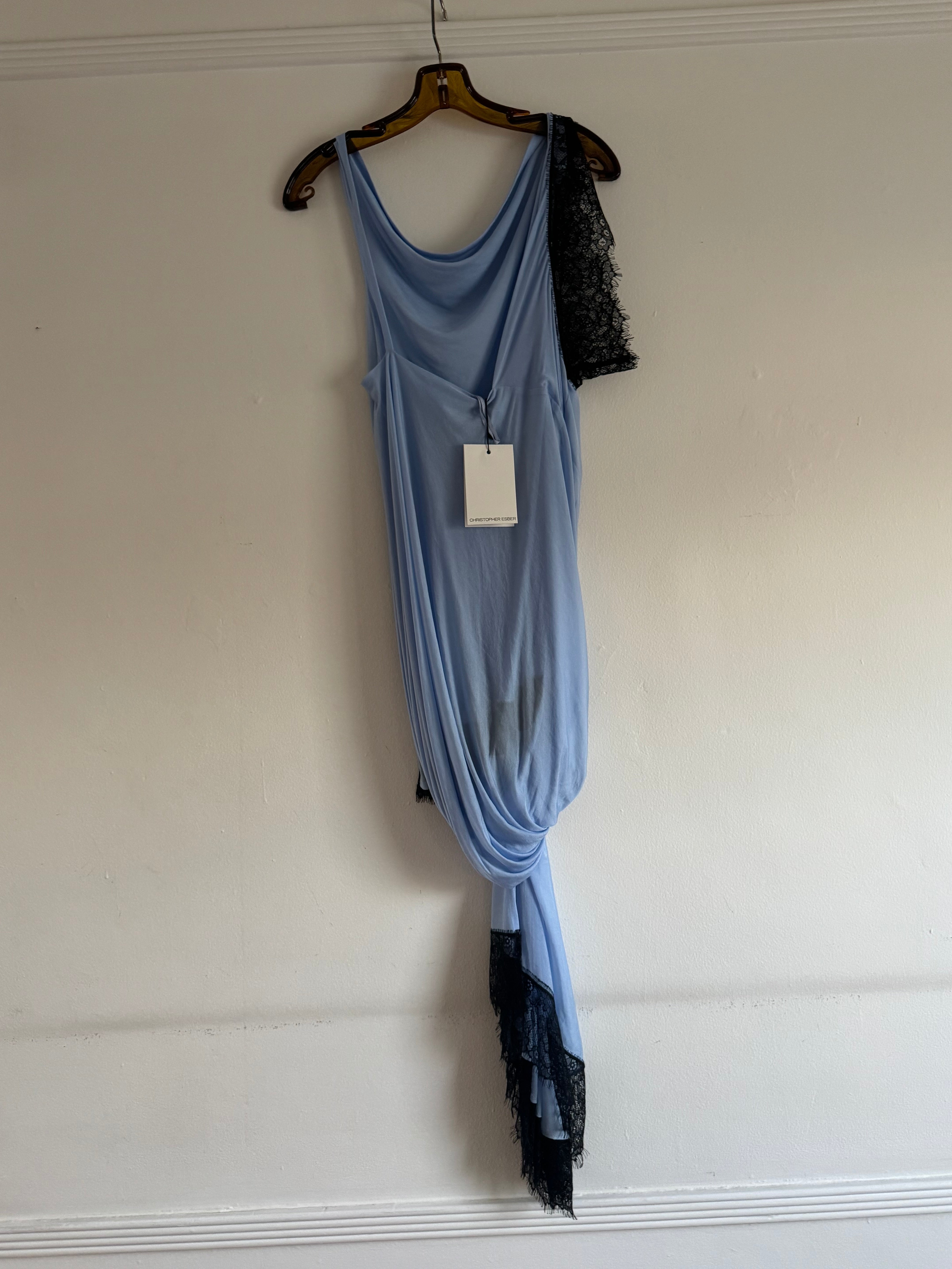 Draped Mini Dress