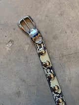 Studded Snake Belt