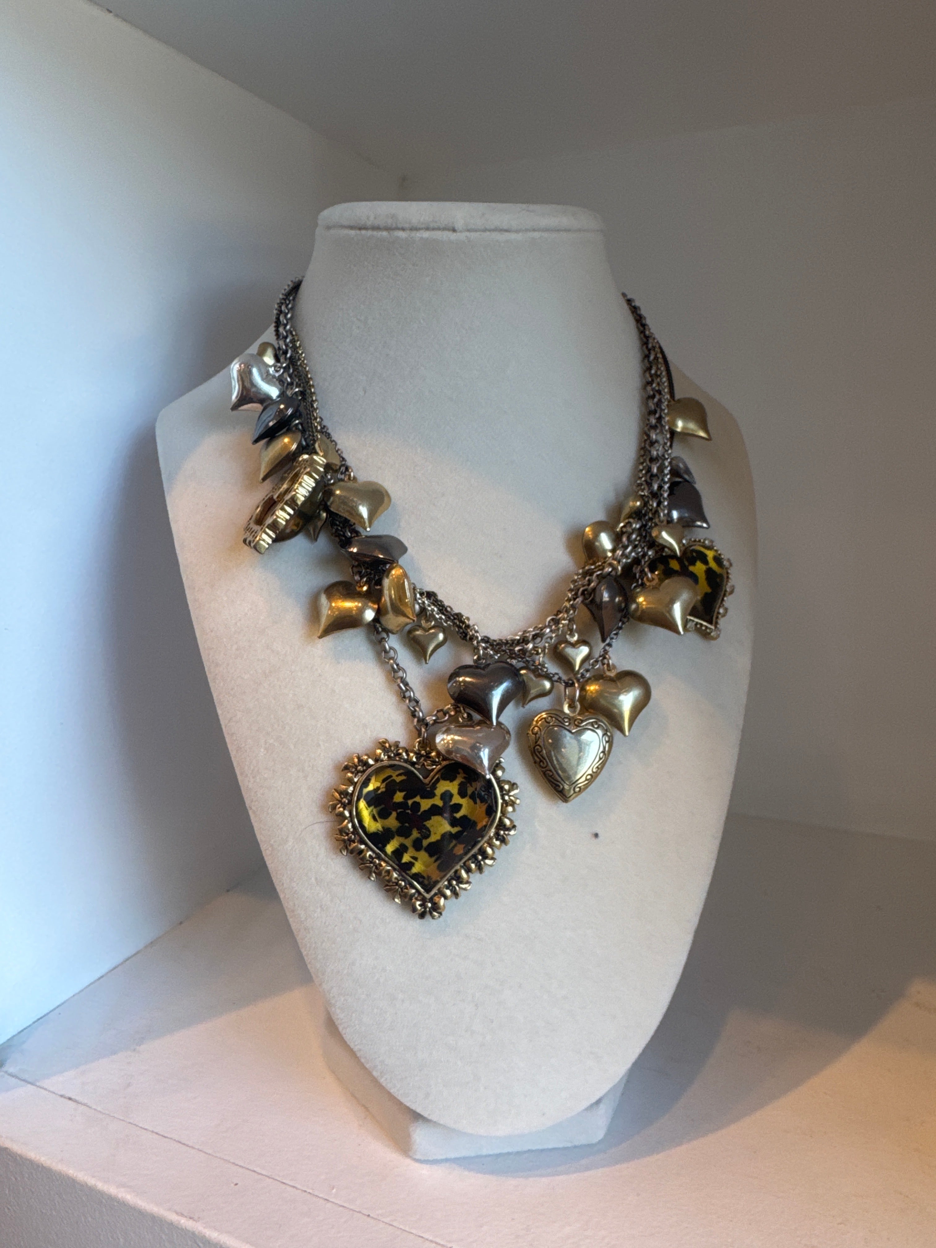 90s Heart Locket Necklace