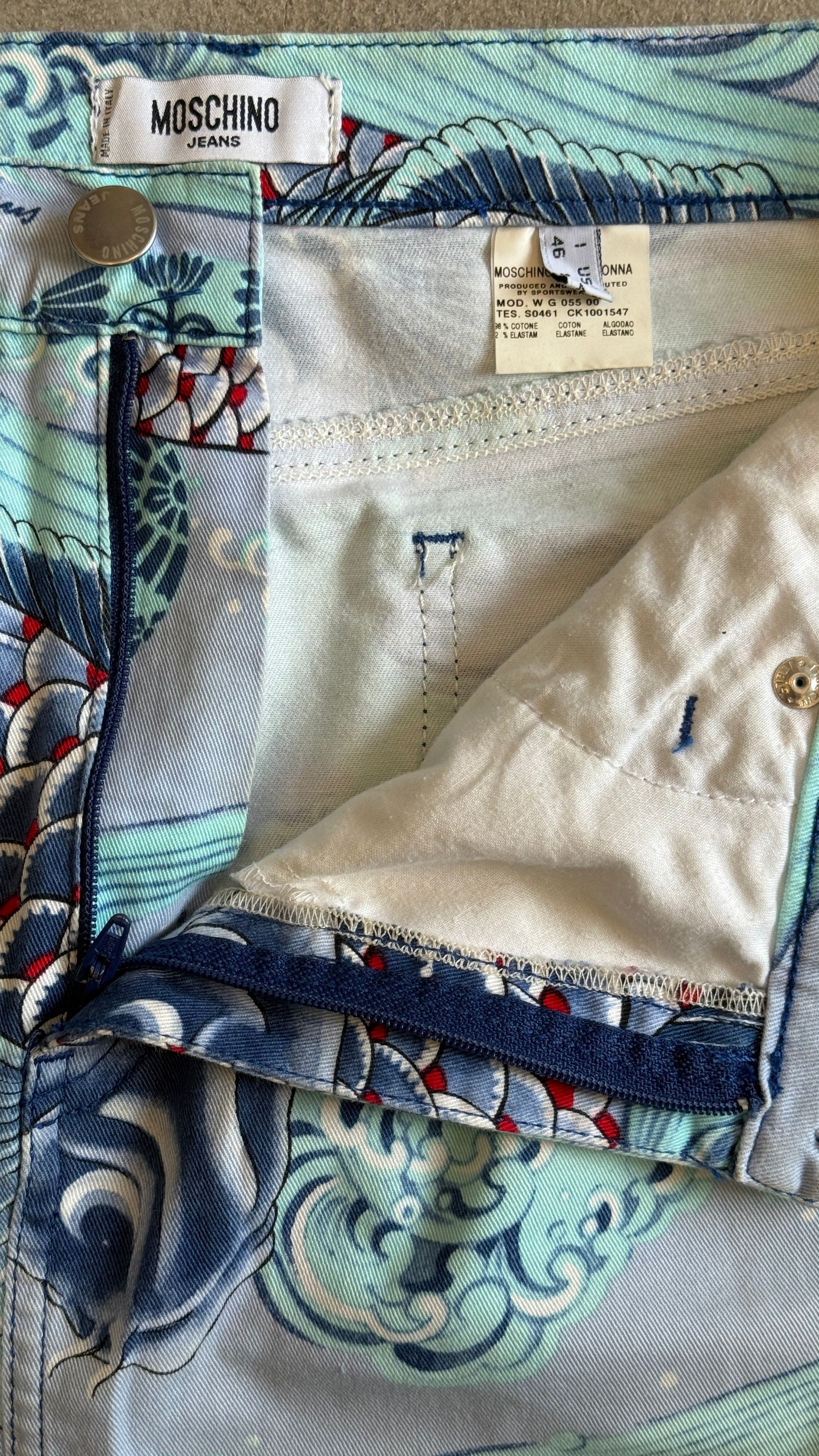 Blue Koi Fish Skirt