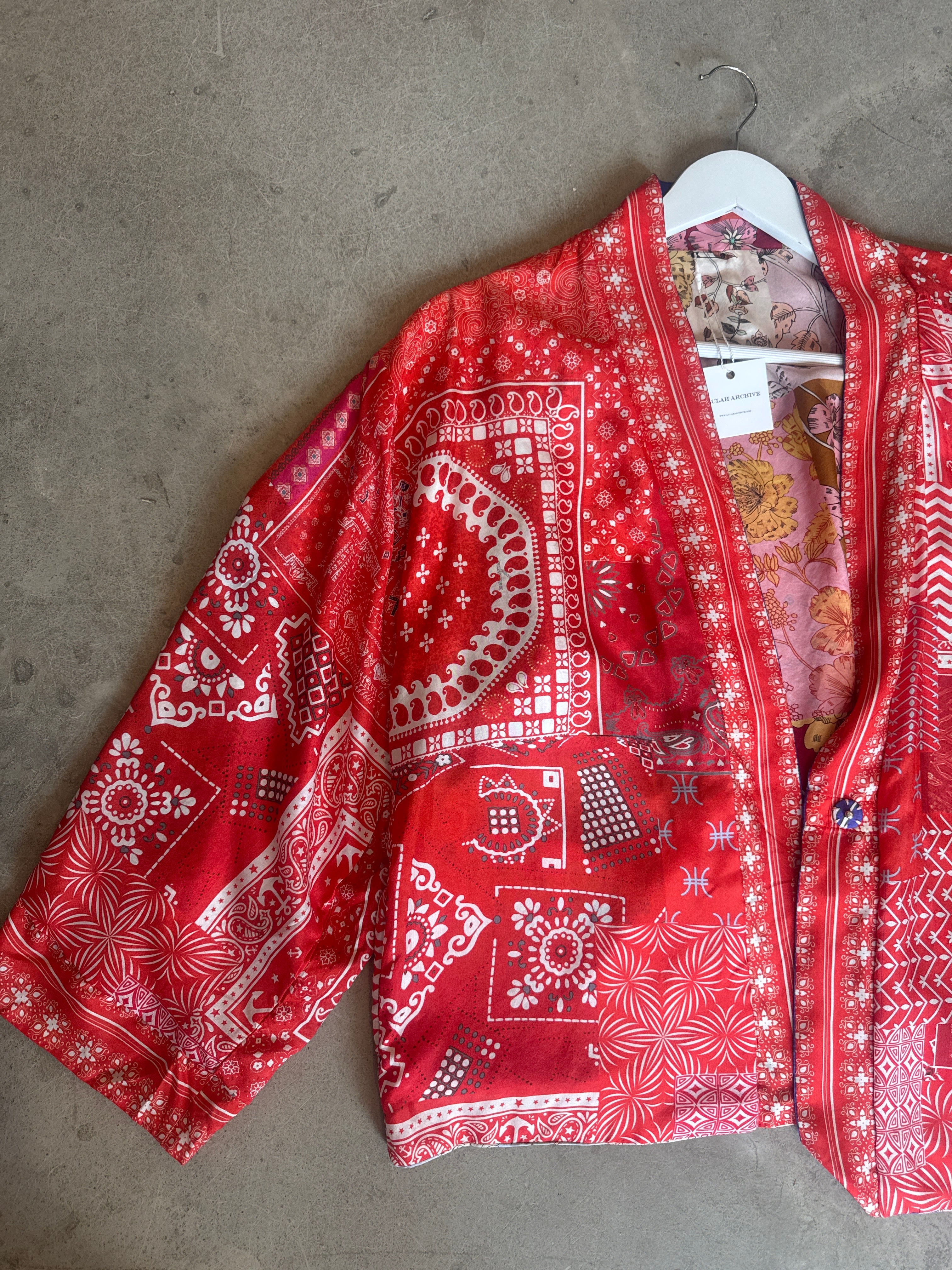 Reversible Silk Jacket