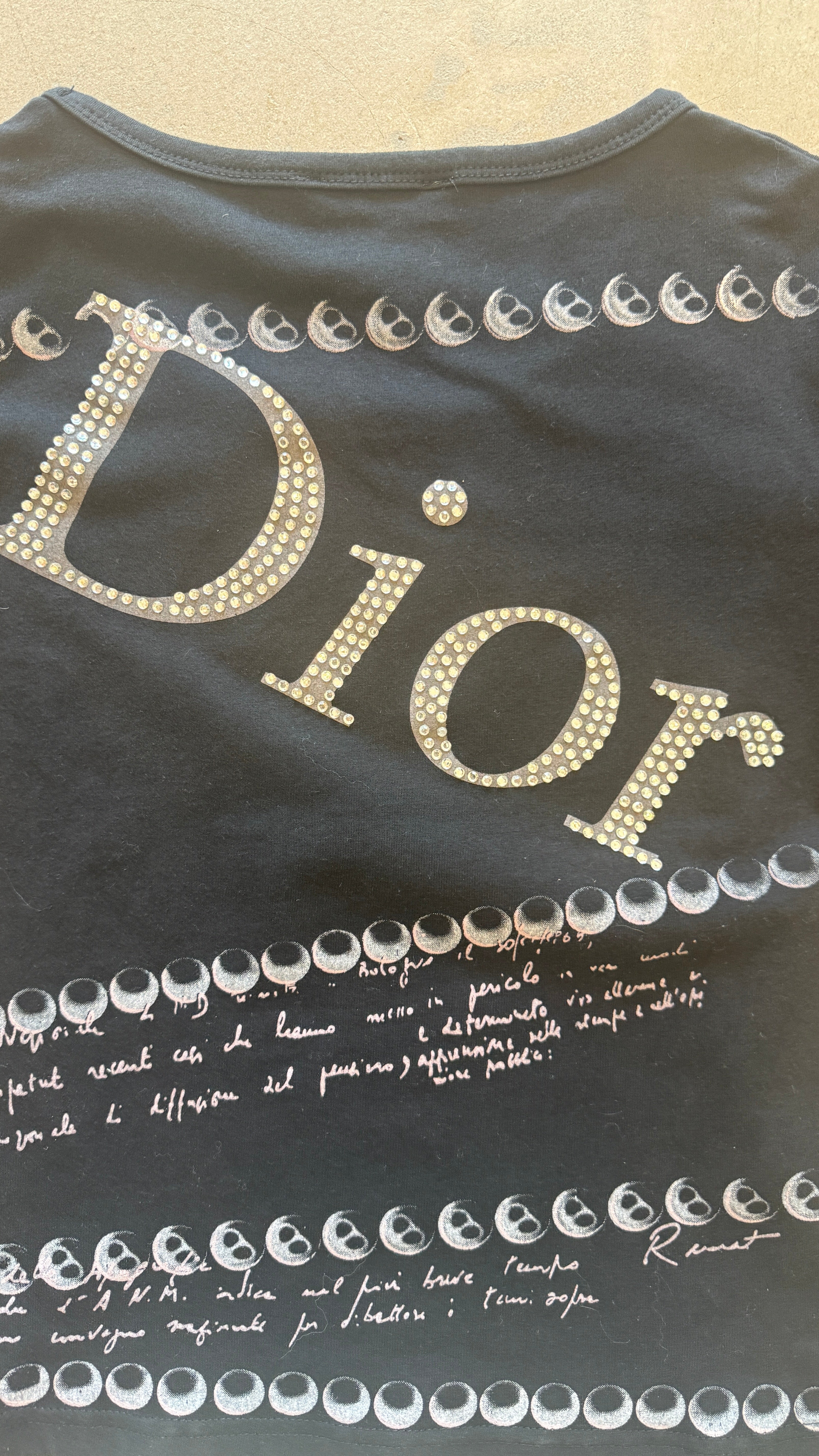 Black Vintage Pearl T-shirt 2004