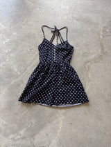 Vintage Polkadot Mini Dress