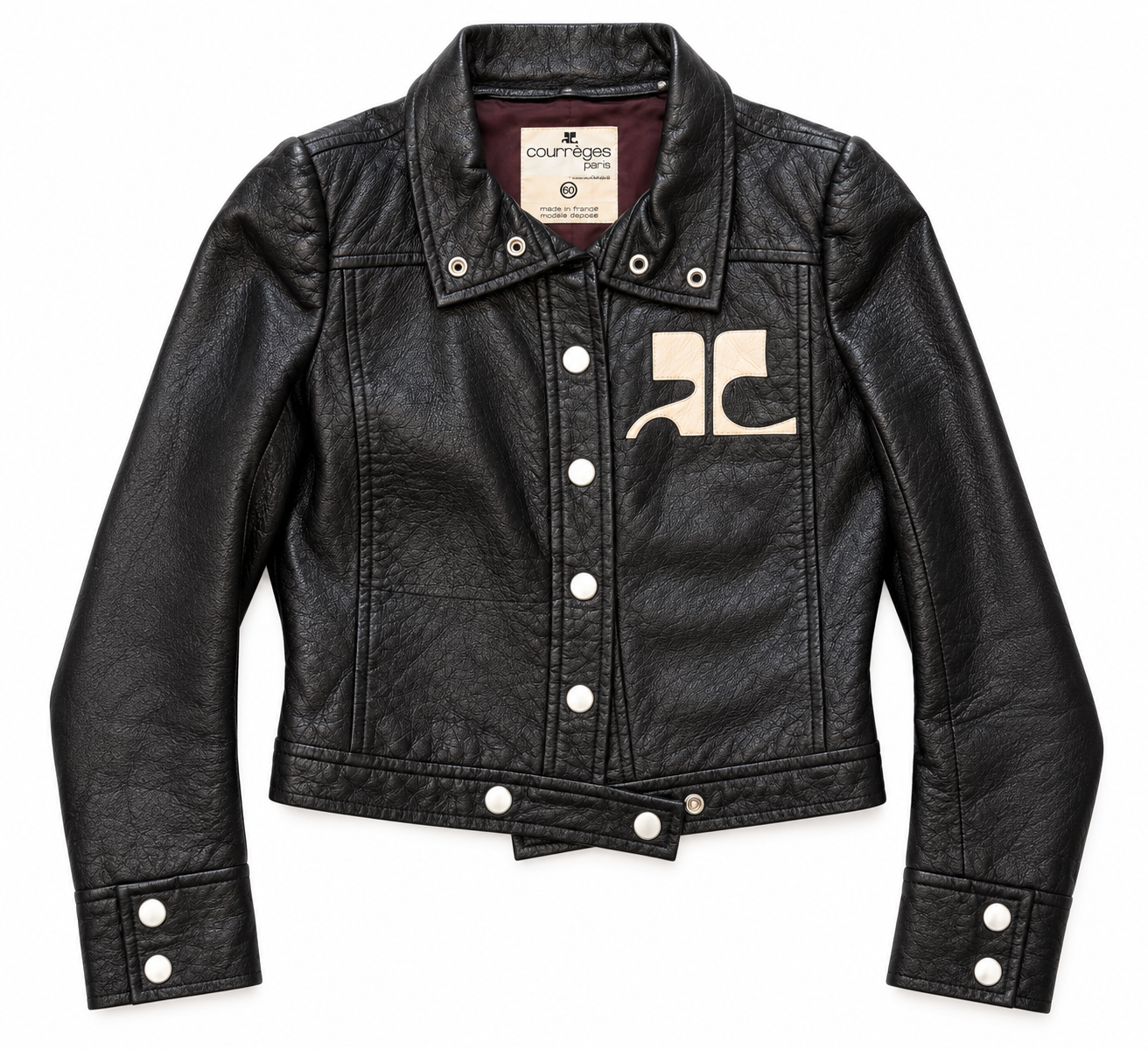 Vintage Black Leather Jacket