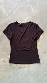 Brown Butterfly T-Shirt early 2000's