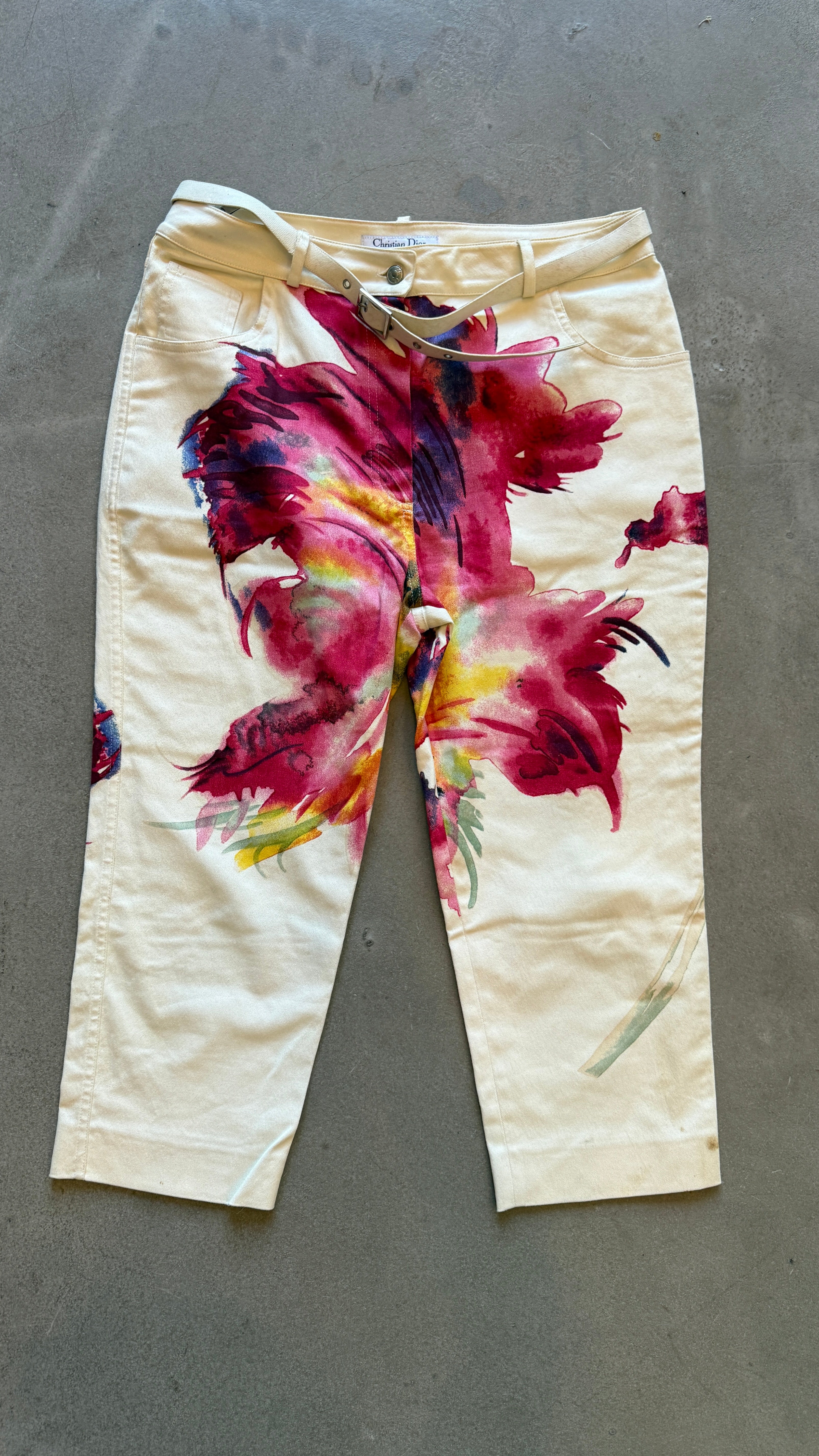 Floral Print Pants