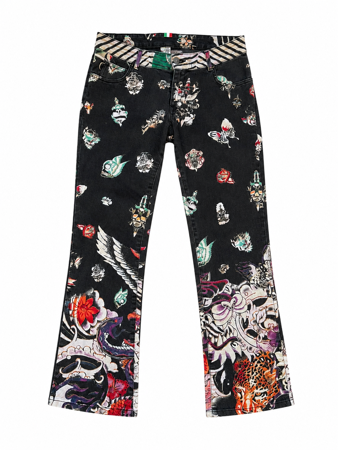 Early 2000s Rare Tattoo Jeans