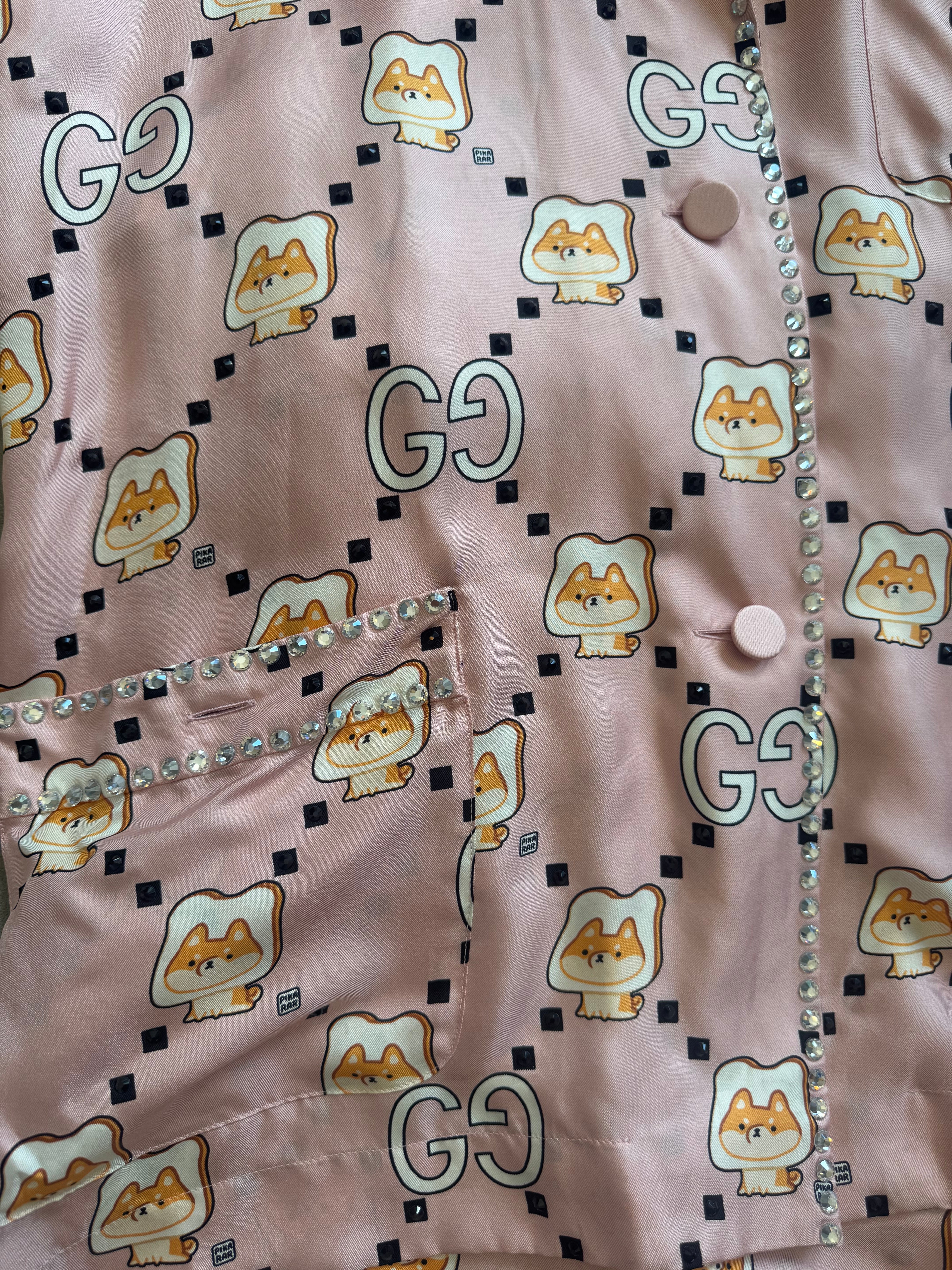 Silk Crystal Pyjamas