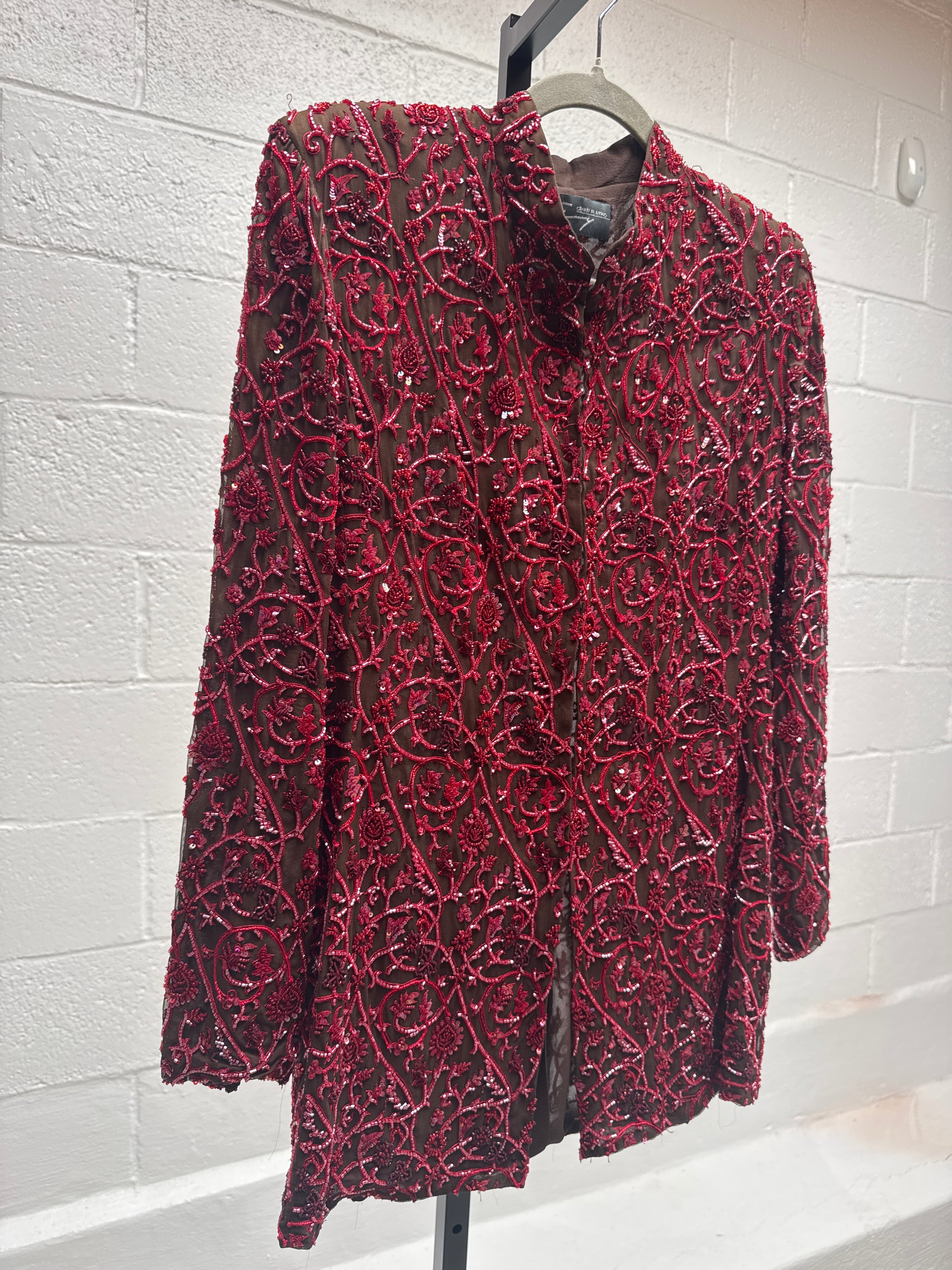Red Beaded Jacket