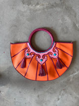 Watersnake and Tassel Vintage Bag