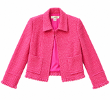 Pink Tweed Blazer