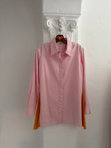 Pink Shirt with Orange detailing