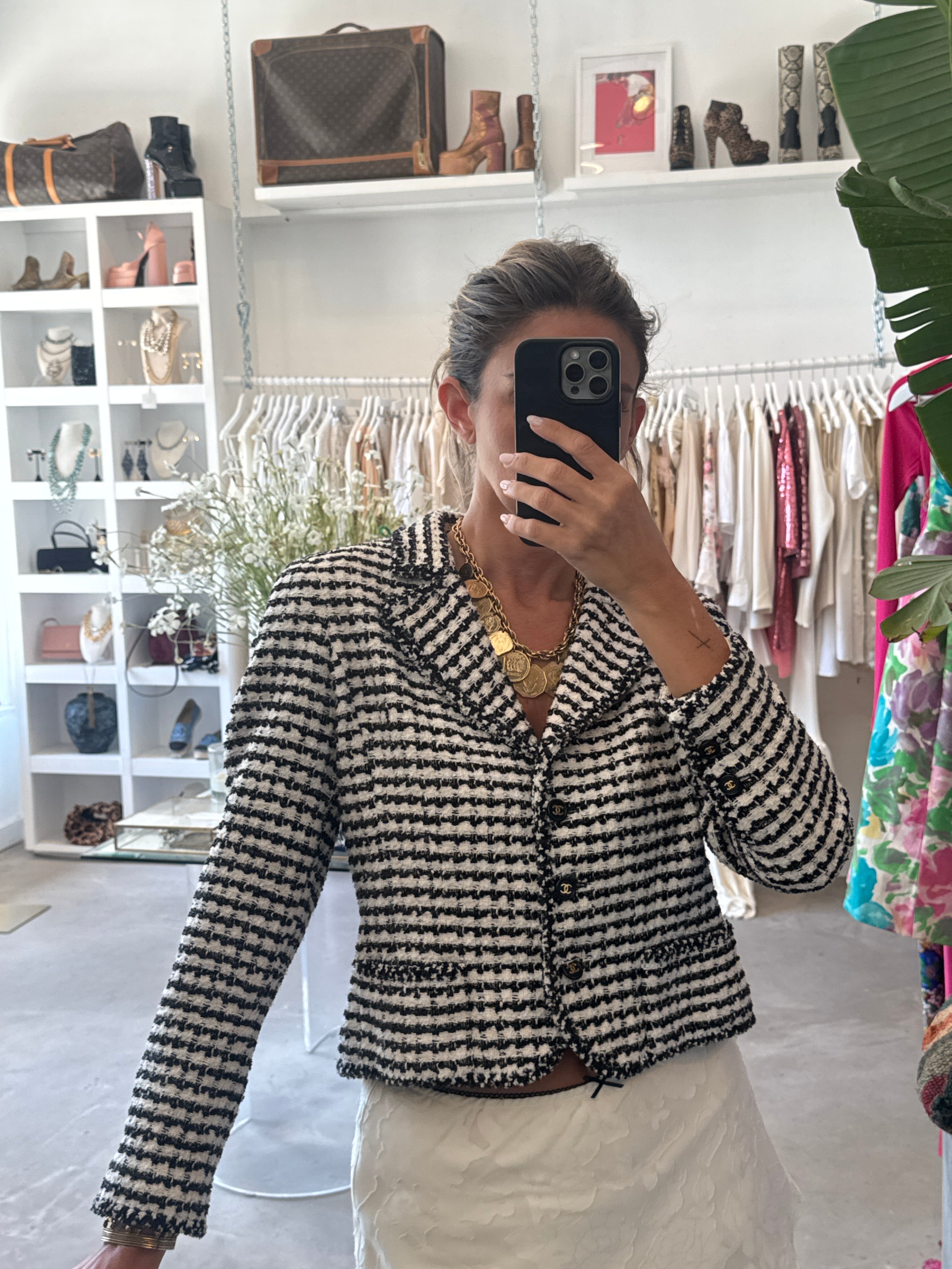 Spring Summer 1997 Tweed Jacket