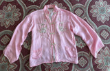 Silk Vintage Jacket with Embroidery