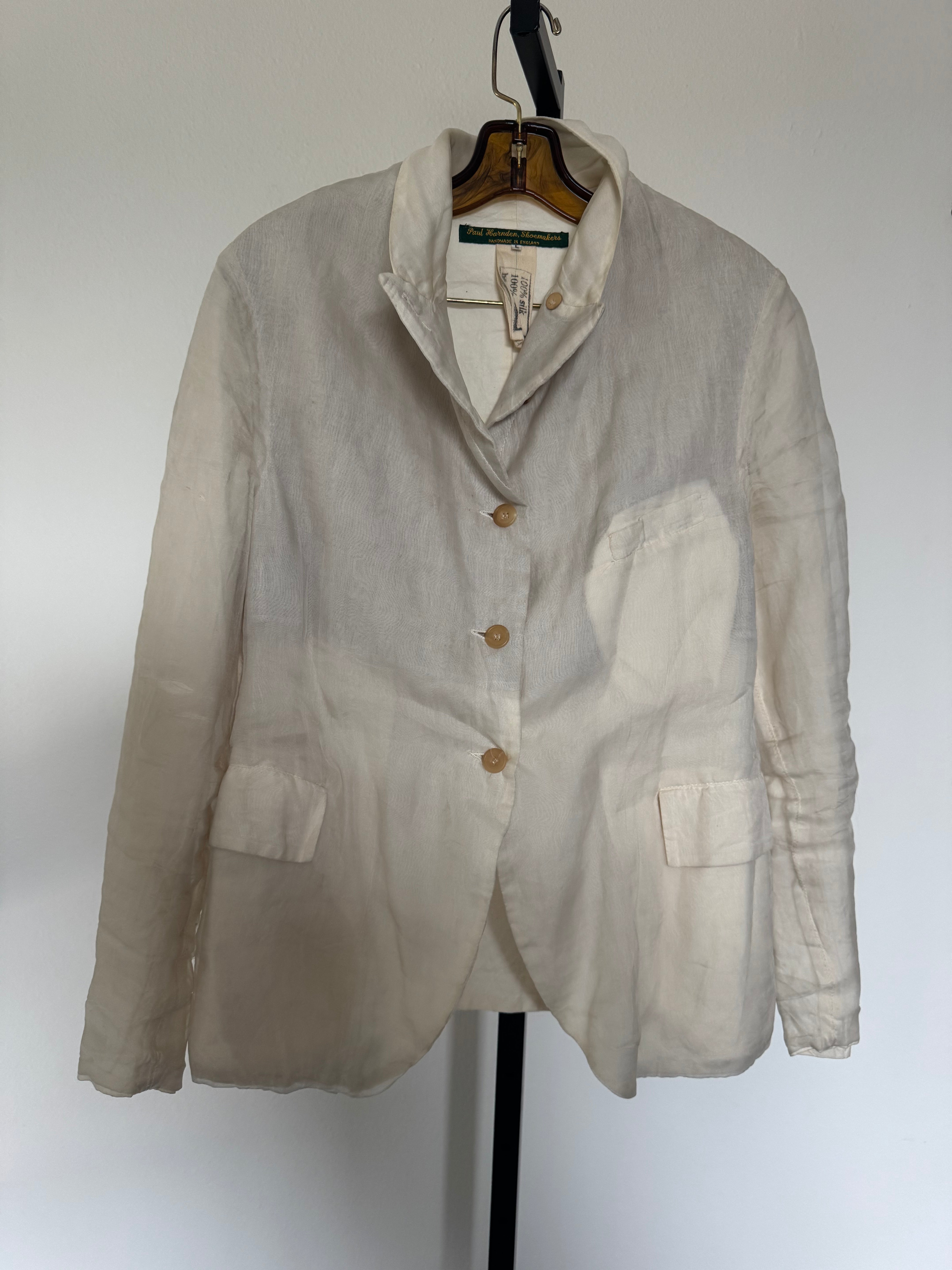 Organza & Linen Blazer
