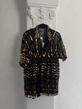 "After Party" Embellished Shirt