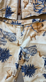 S/S2003 Tattoo Jeans&Jacket Set
