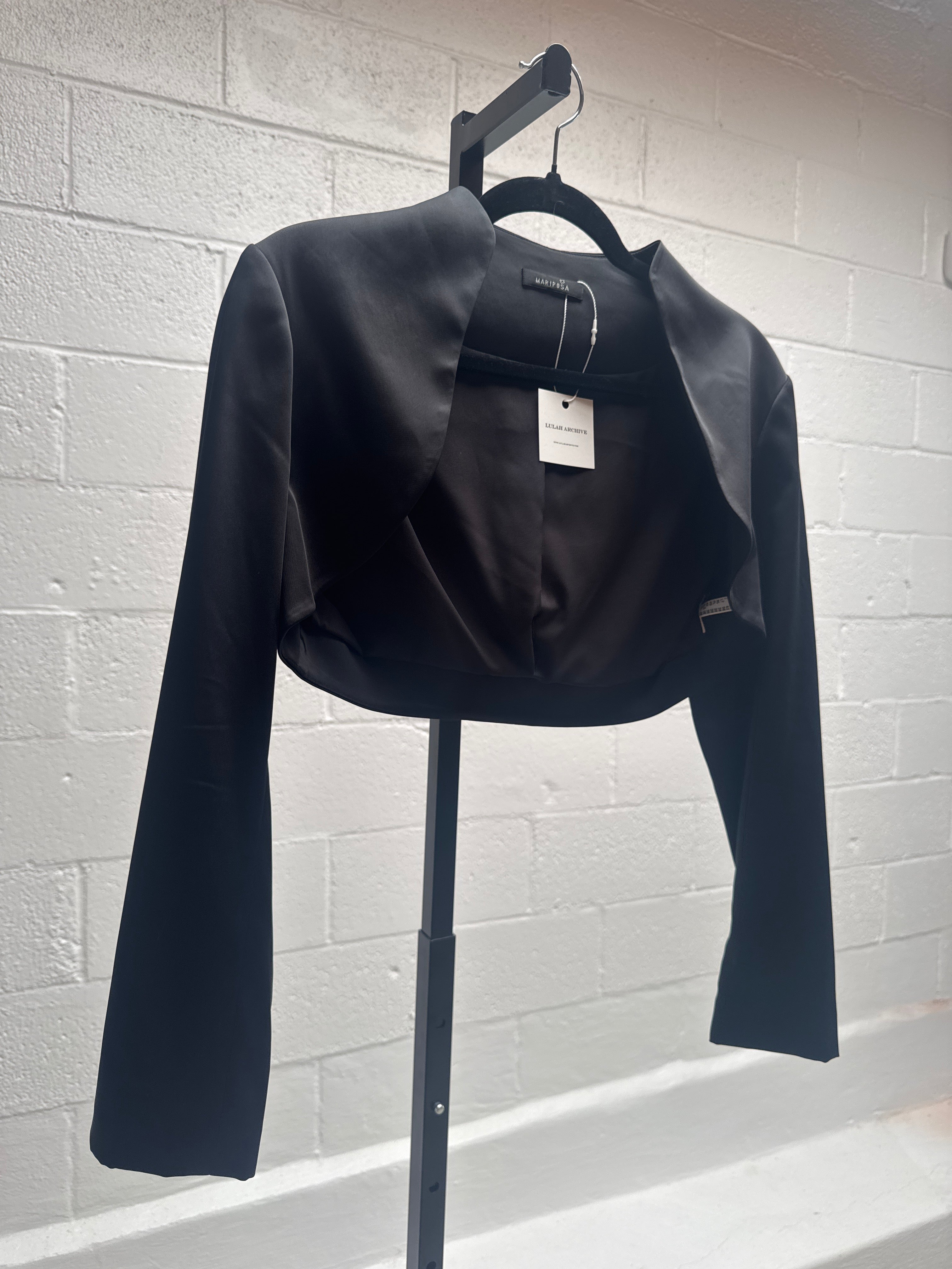 Black Silk Bolero