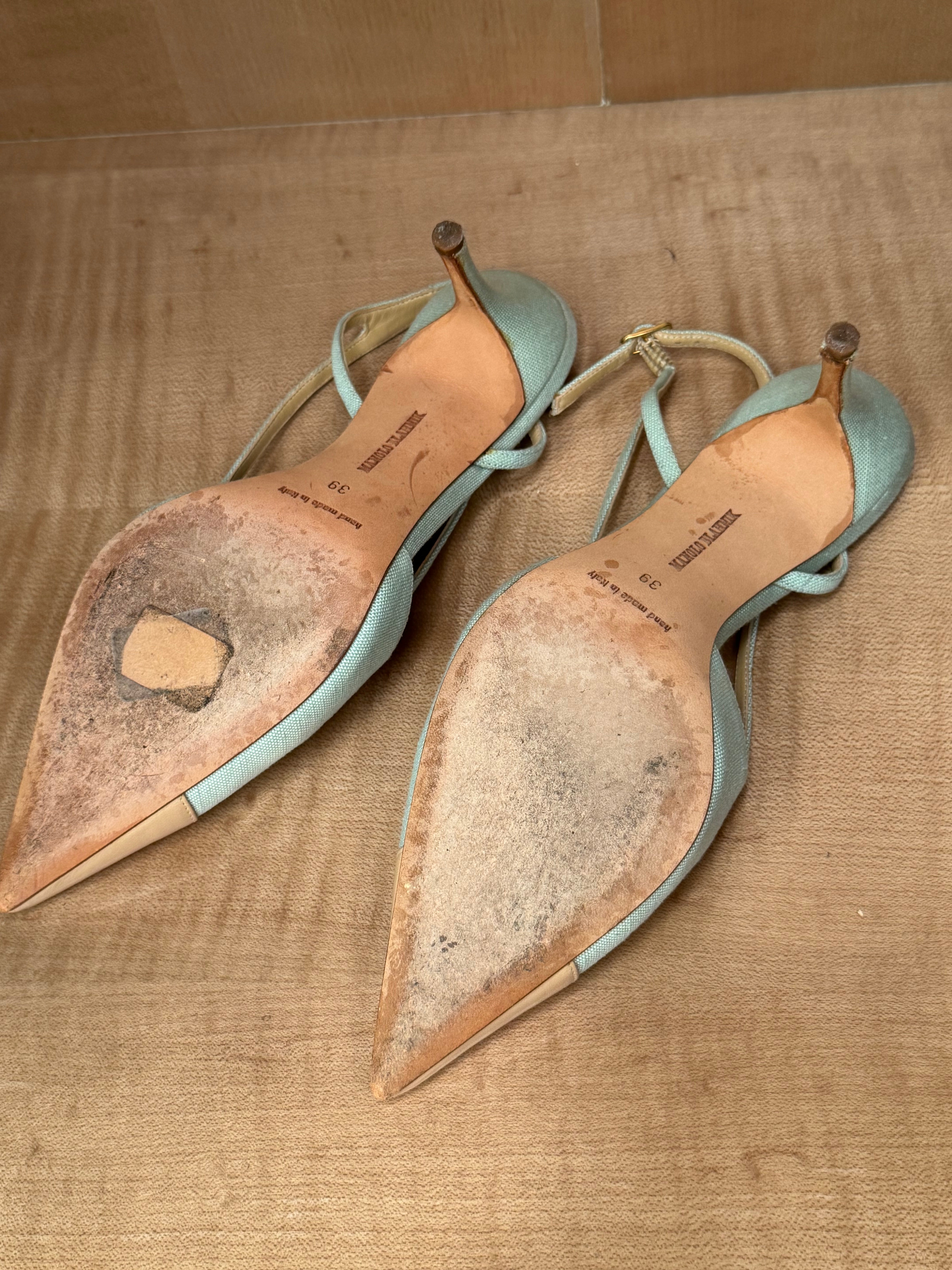 Baby Blue Denim and Tan Leather (39)