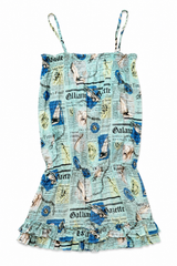 Blue Rare 2004 Newspaper Dress