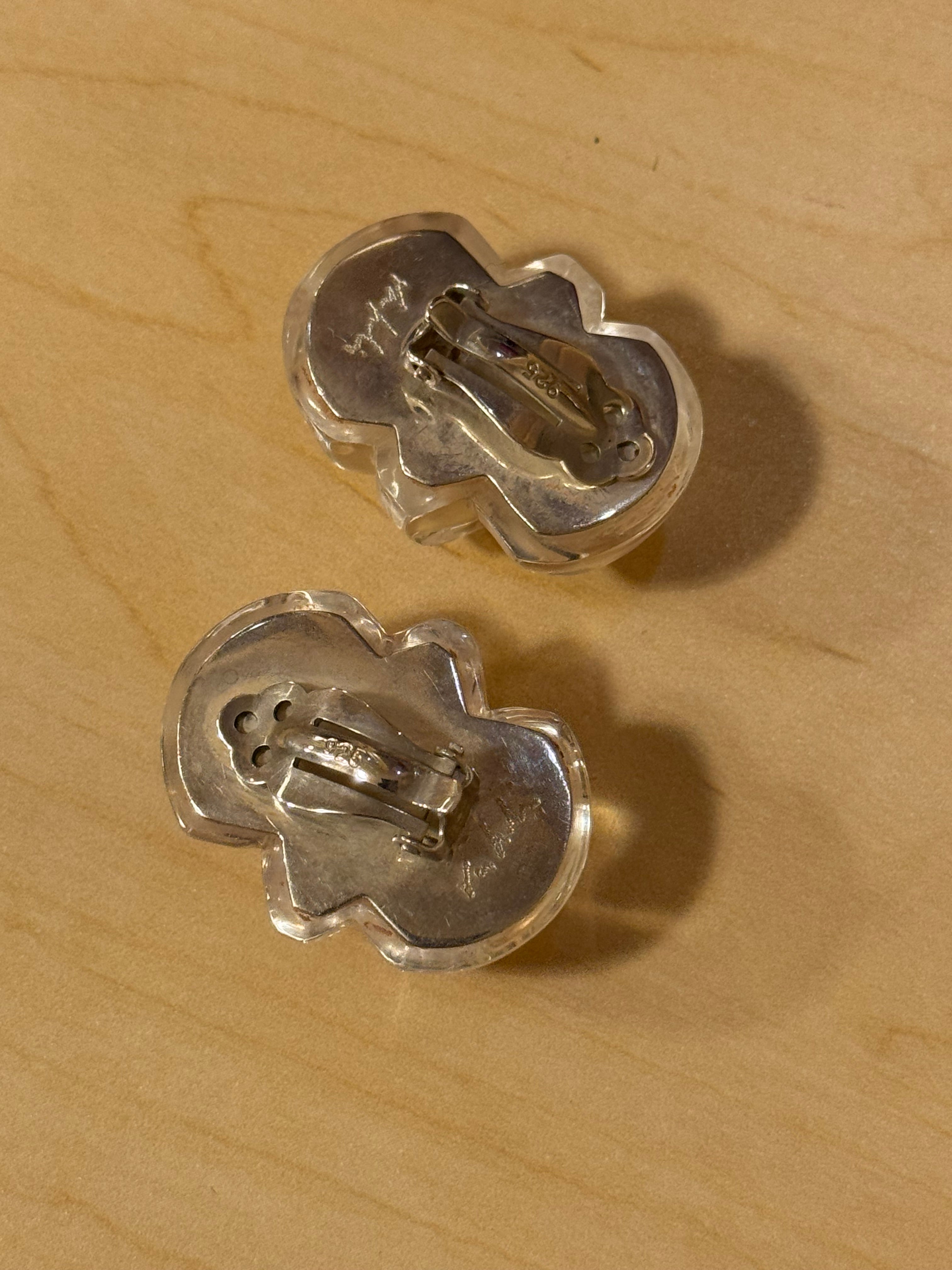 Lucite Earrings