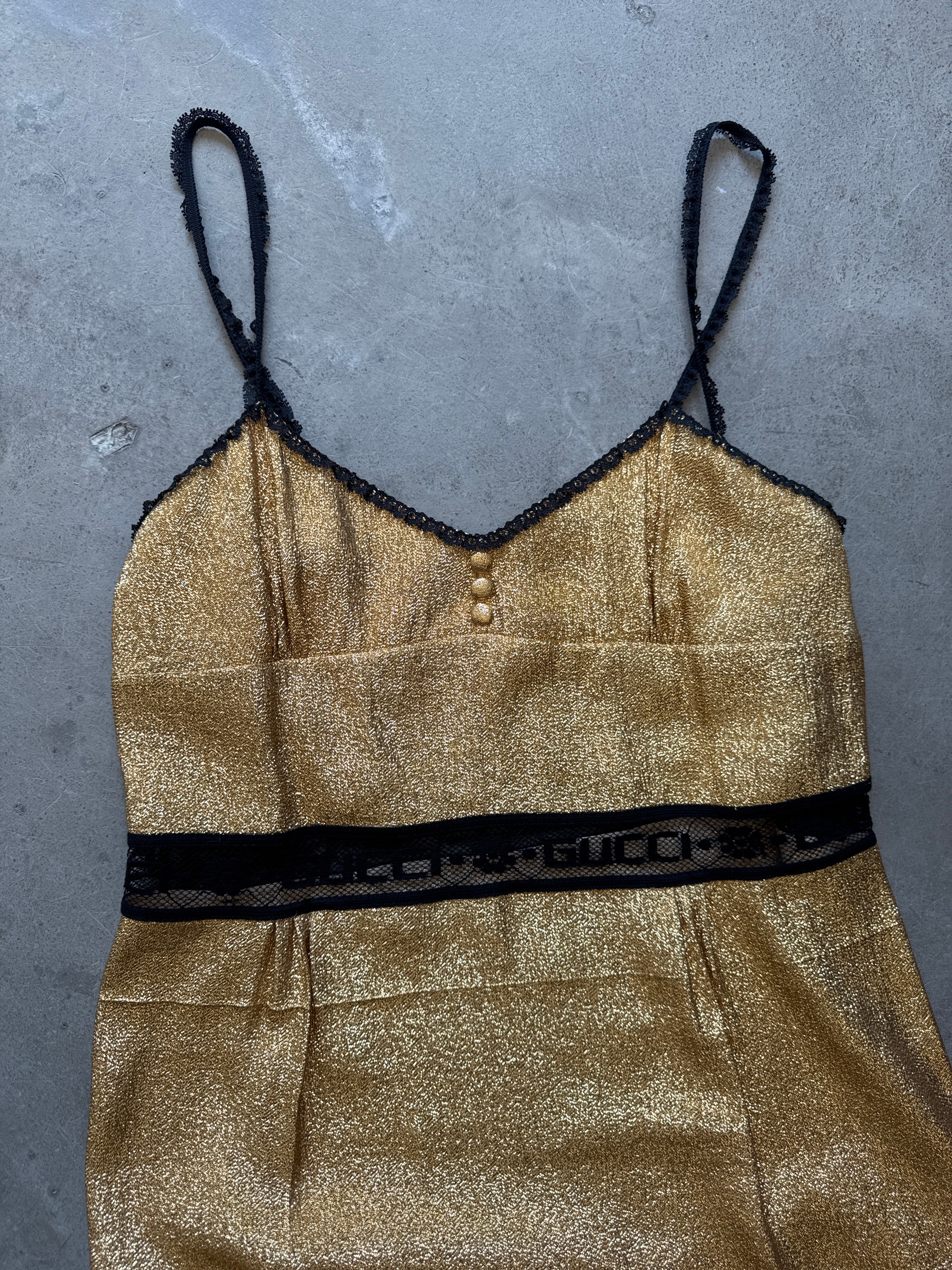 Gold Dress