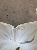 Strapless Asymmetrical Gown