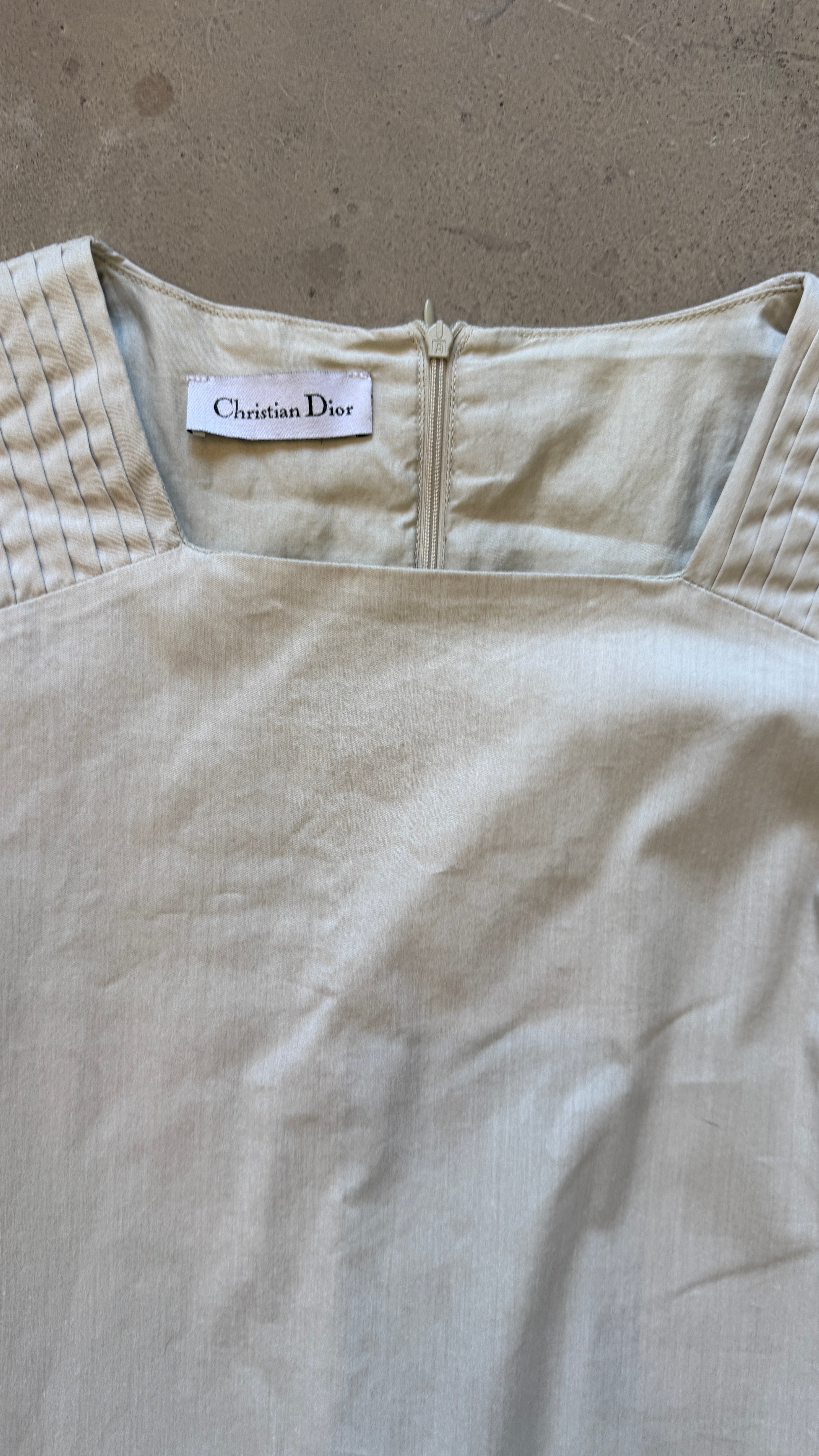 Light Grey Mini Dress