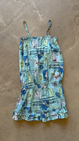 Blue Rare 2004 Newspaper Dress