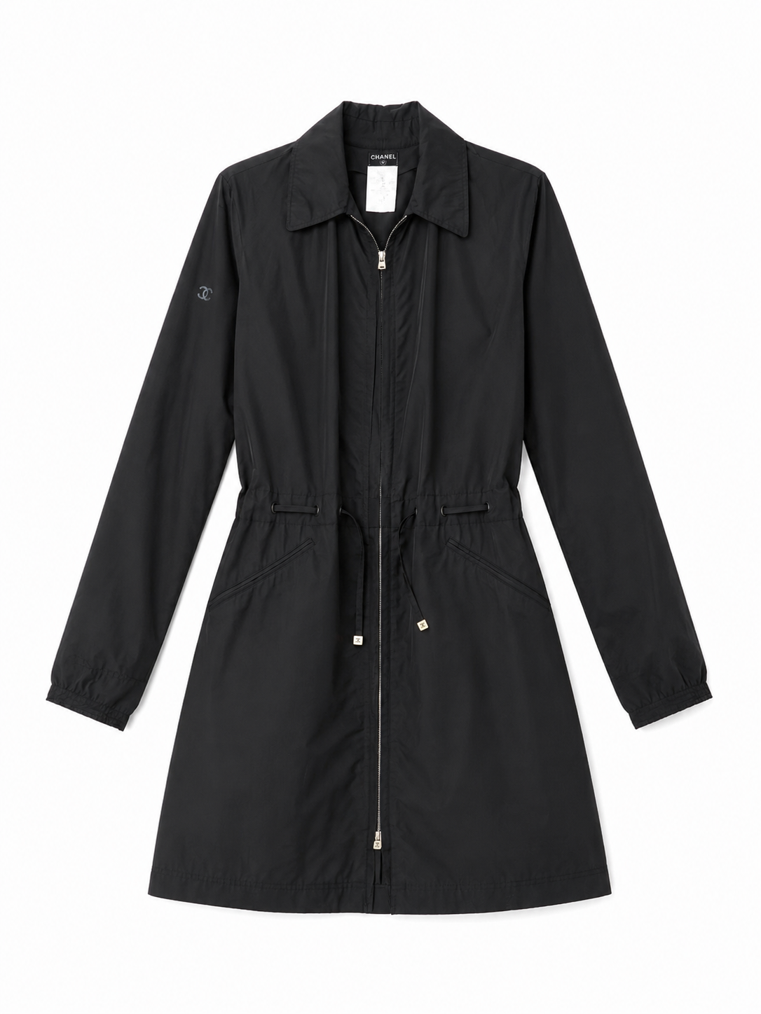 Black 90s Raincoat