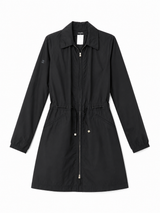 Black 90s Raincoat