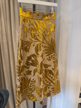 Gold Brocade Skirt