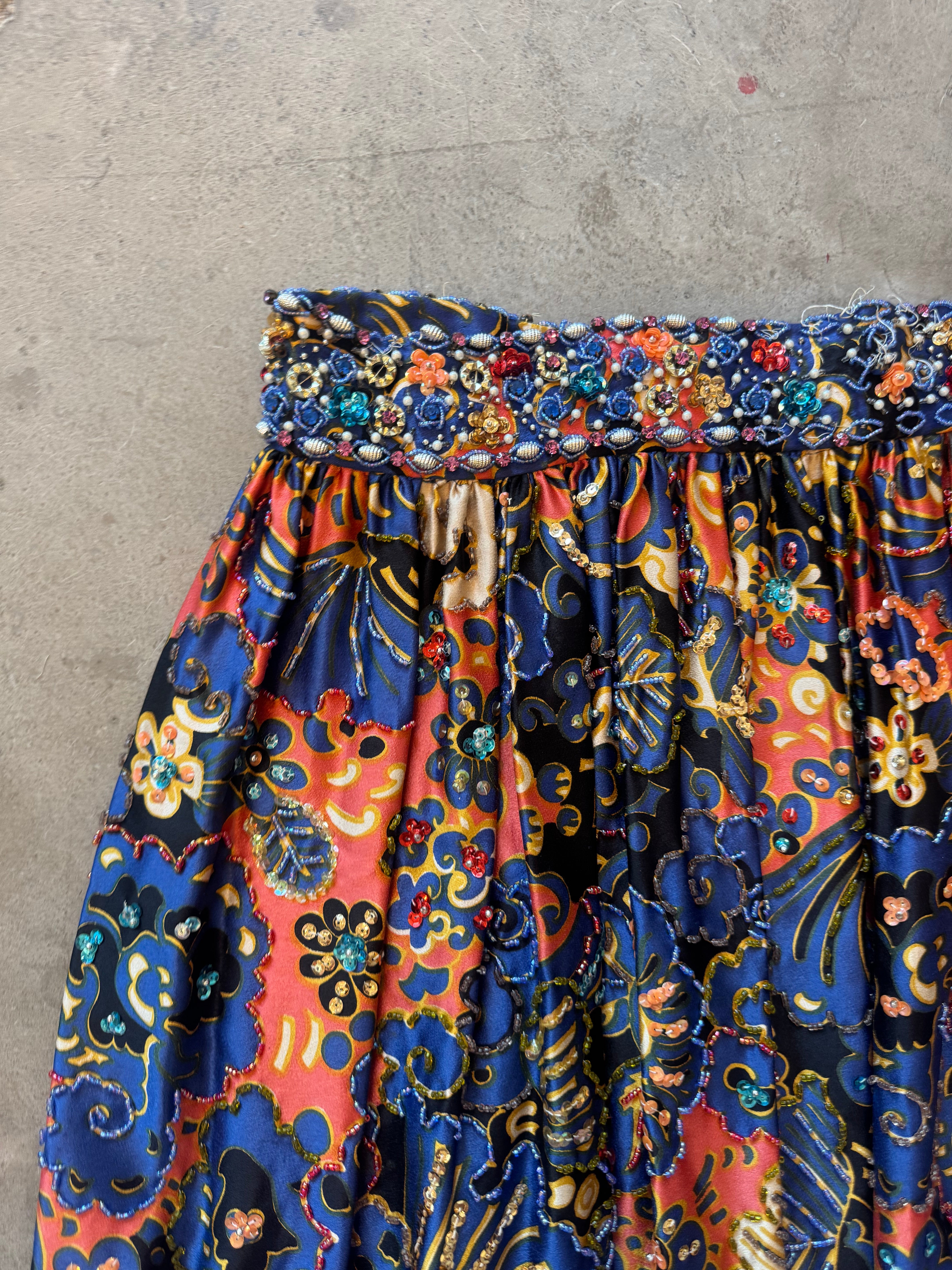 Vintage Beaded Skirt