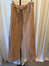 Paginol cotton-blend wide-leg pants