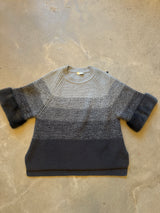 Sweater with Fur Sleeve