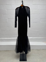 Long sequins gown