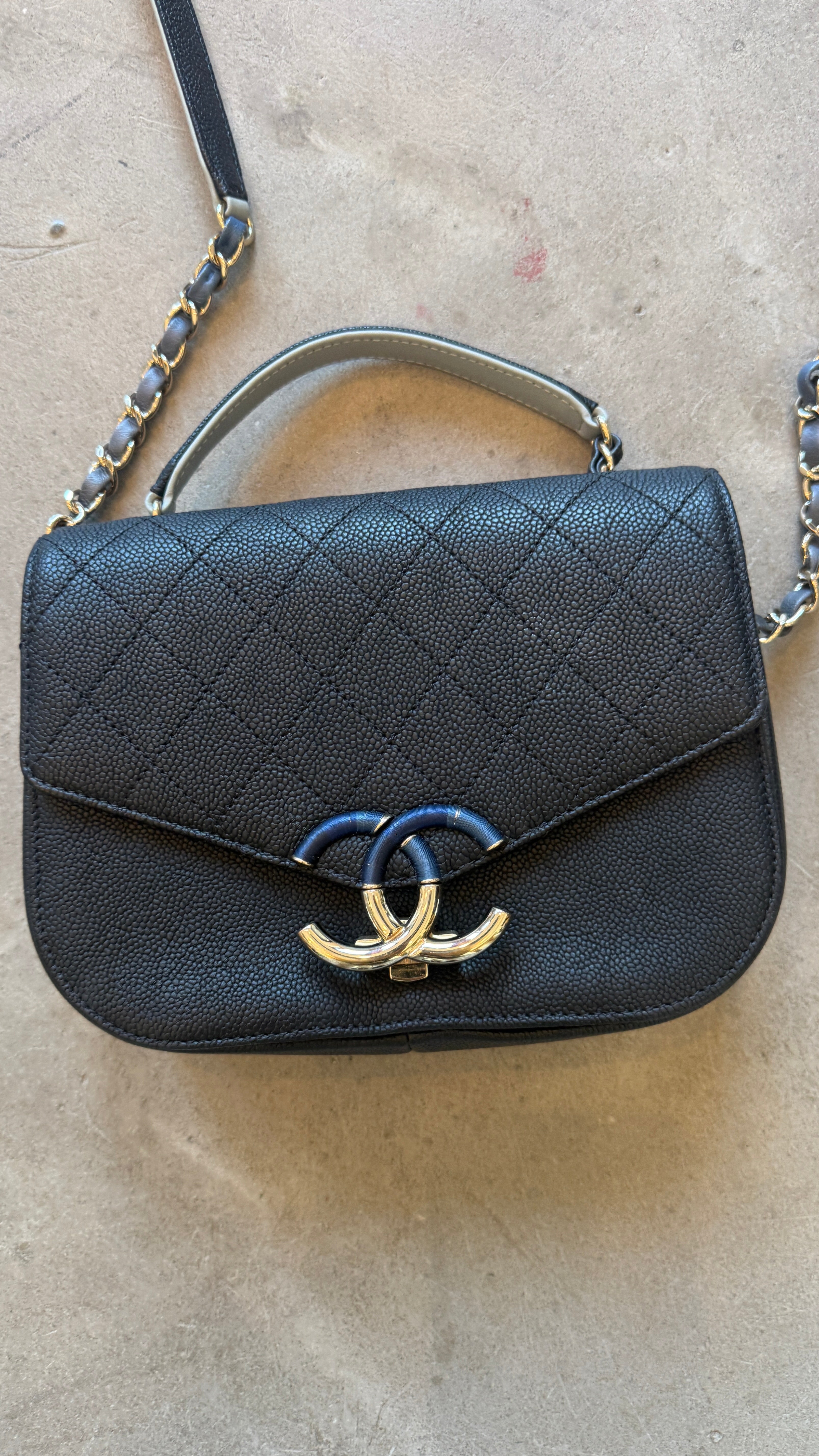 Cuba Caviar Leather Bag