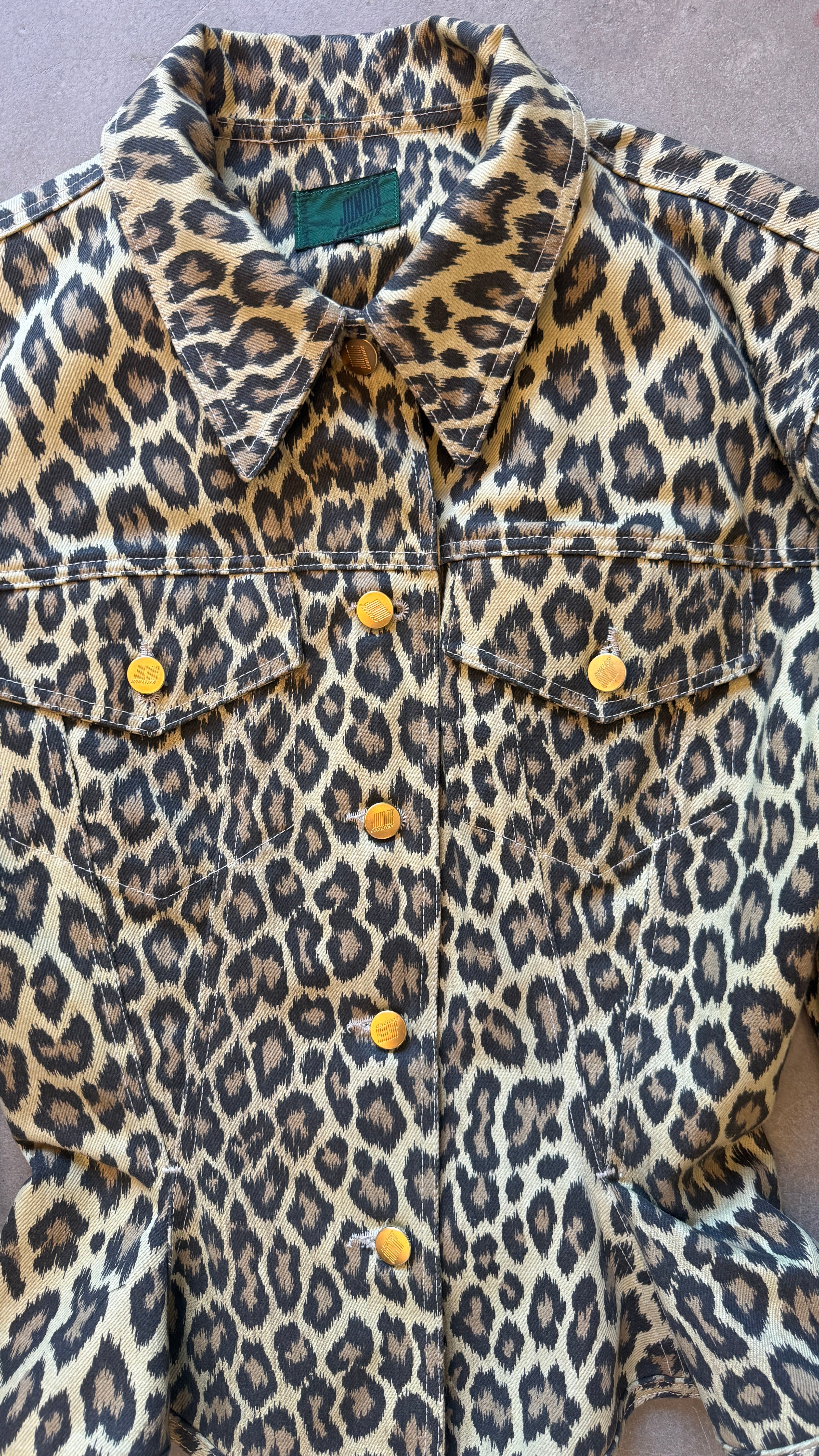 Iconic Leopard Hour Glass Jacket