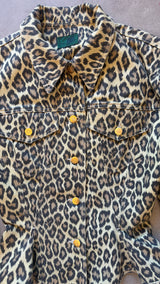 Iconic Leopard Hour Glass Jacket