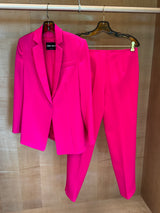 Tuxedo Hot Pink Wool Suit