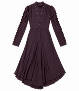 Chloé Silver Loop Vintage Plum Dress