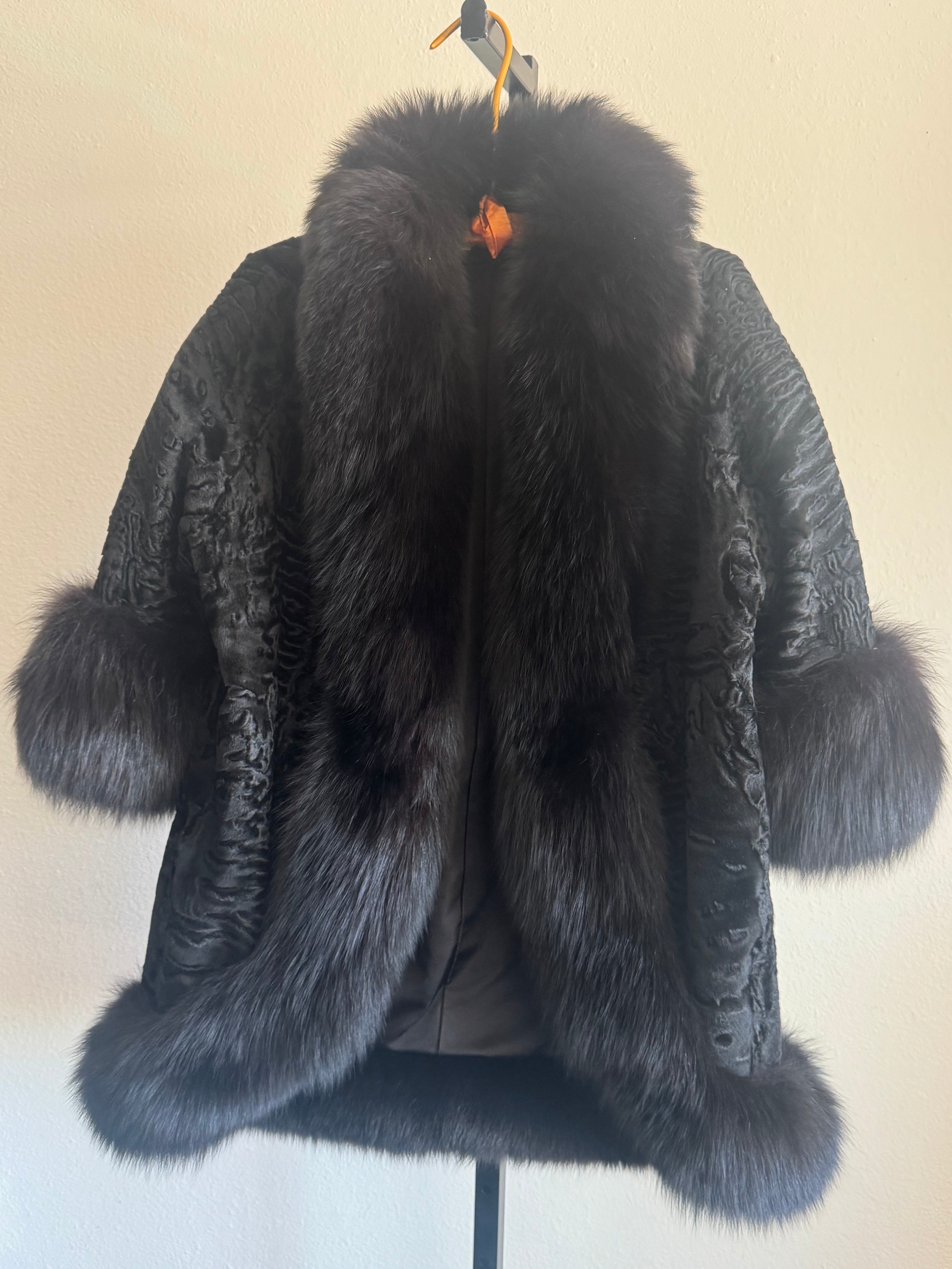 Lamb & Fox Fur Coat