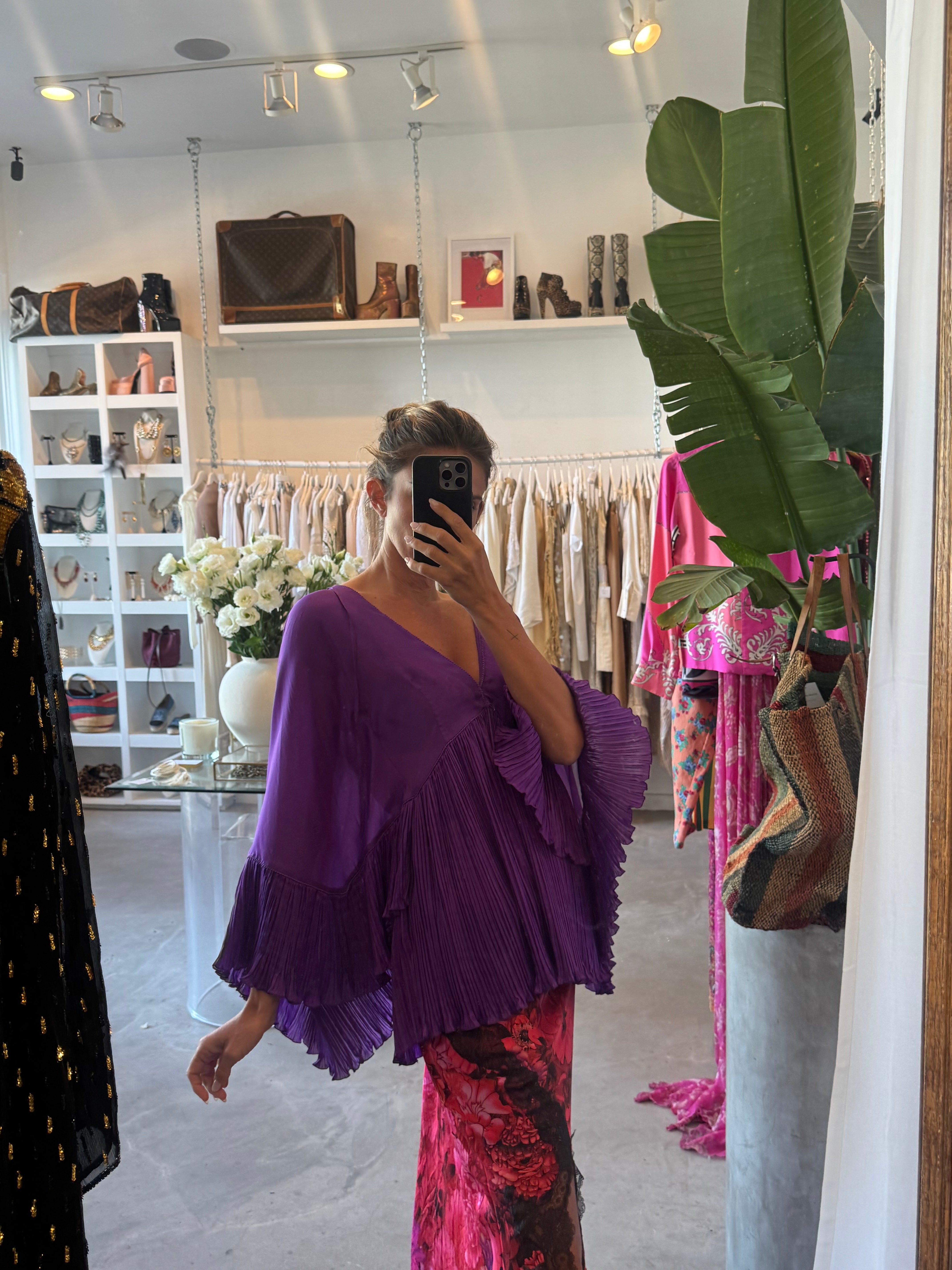 Purple Winged Top