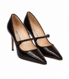 Brown Alligator Heels