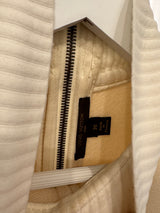 Cream Turtleneck Dress