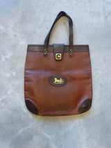 Vintage 80’s Celine Horse & Carriage Leather Tote