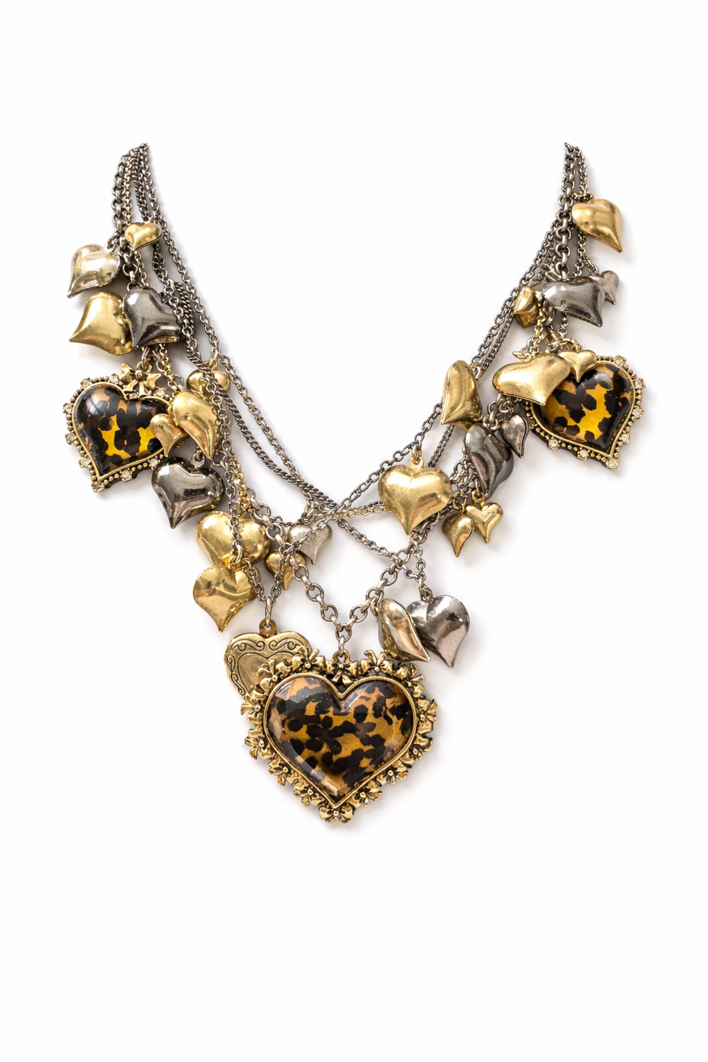 90s Heart Locket Necklace