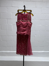 Beaded Top, Scarf and Skirt Set