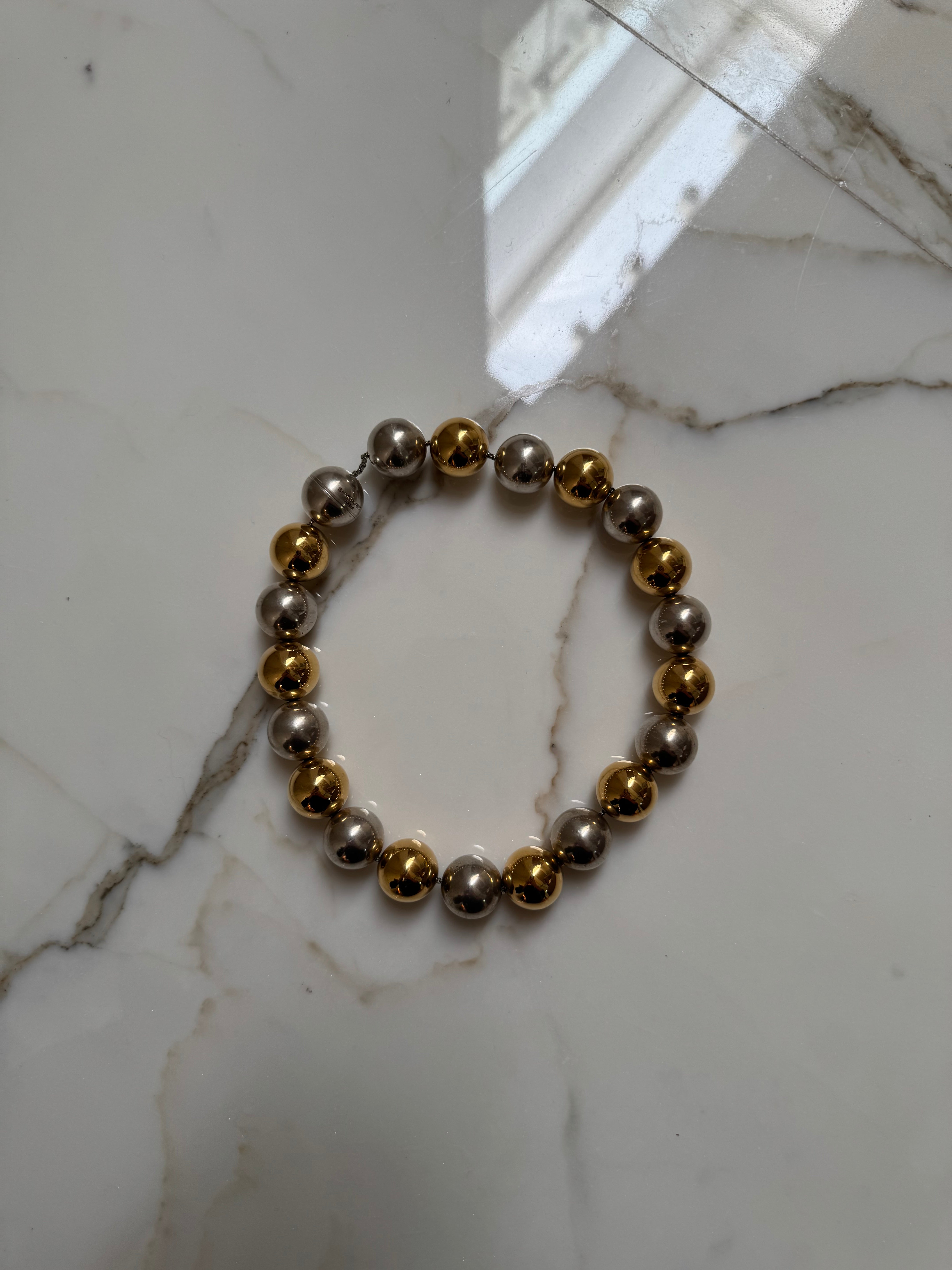 Gold and Silver choker