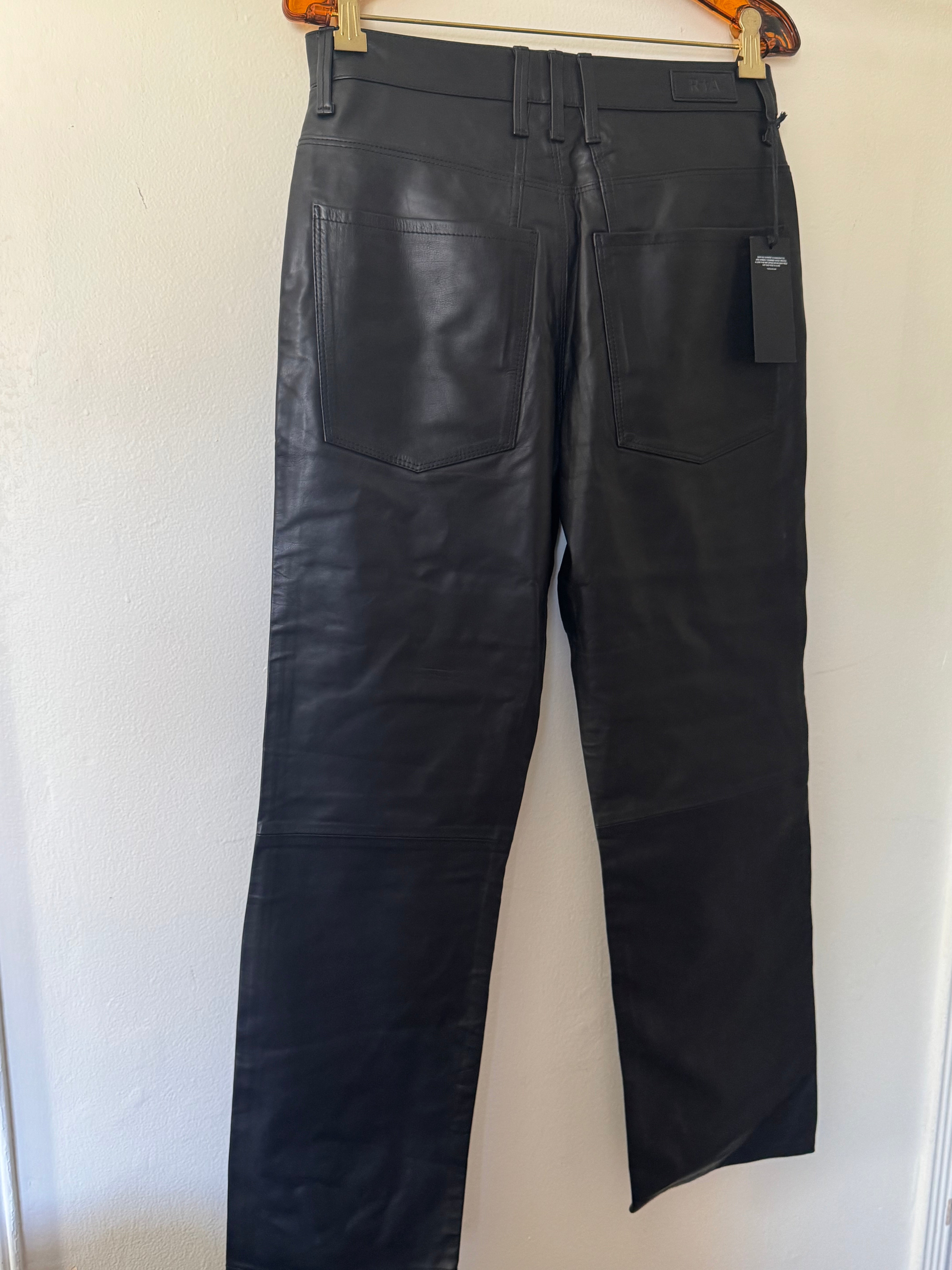 Leather Pants with Tags